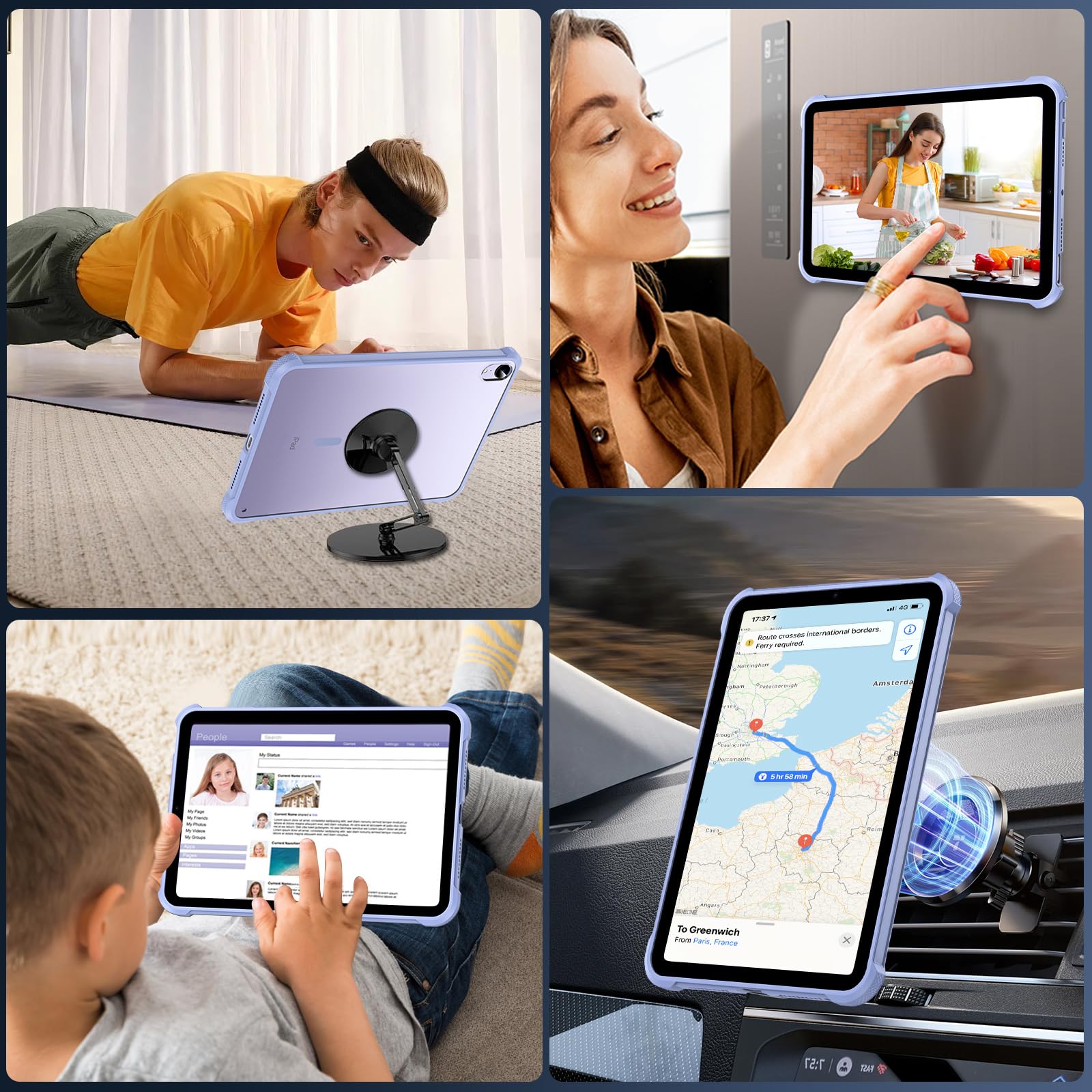 Amazon | iPad mini7 ケース (A17 Pro 2024 第7世代) iPad mini6